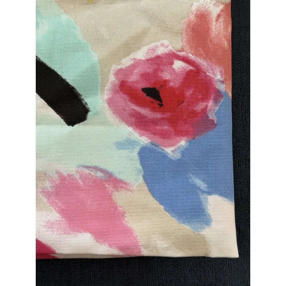 Kate Spade New York Paintball Floral Fabric Shower Curtain 72 X 72 Colorful